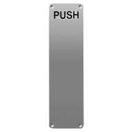 300mm x 75mm `Push`