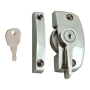 Brushed Silver Locking With 8.5mm Keep