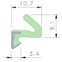 AQ21W White - 6m