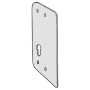 AT1 EU Euro Keyway Satin Silver