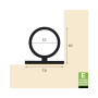 5.5mm x 50m - White