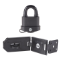 160mm Hasp & 51mm Padlock