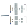 Suits Timber & Metal Doors 370EMT