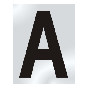 75mm 'A' Text CP Visi