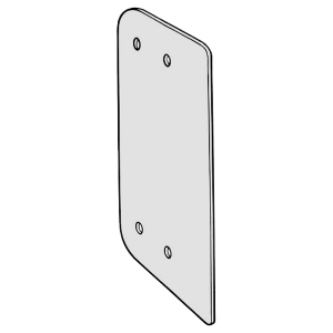 AT1 No Keyway Satin Silver