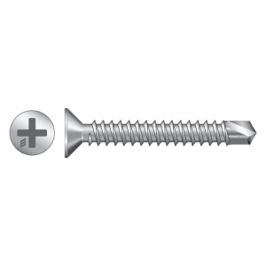 3.9mm x 45mm - ZP (Qty 500)