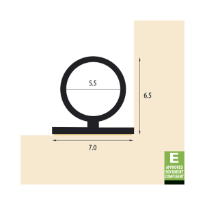 5.5mm x 50m - Brown