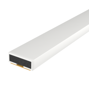 10mm x 4mm - White