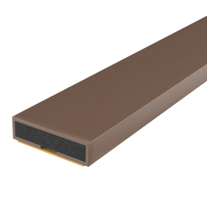 15mm x 4mm - Brown