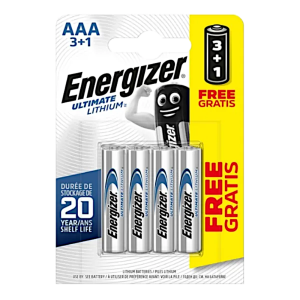 AAA (3+1 Free Pack)